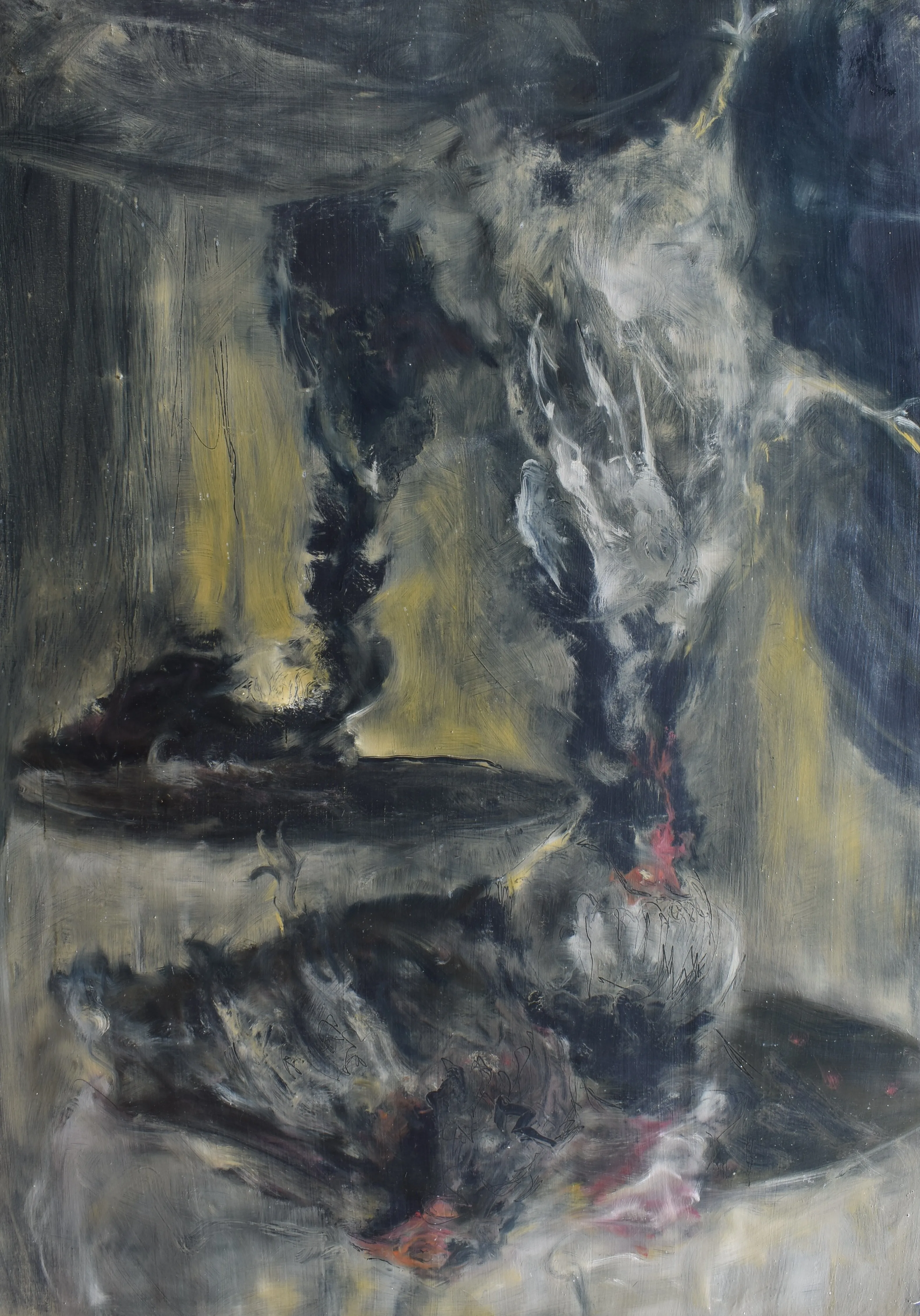 Vzlet II, 2023, 99×70 cm