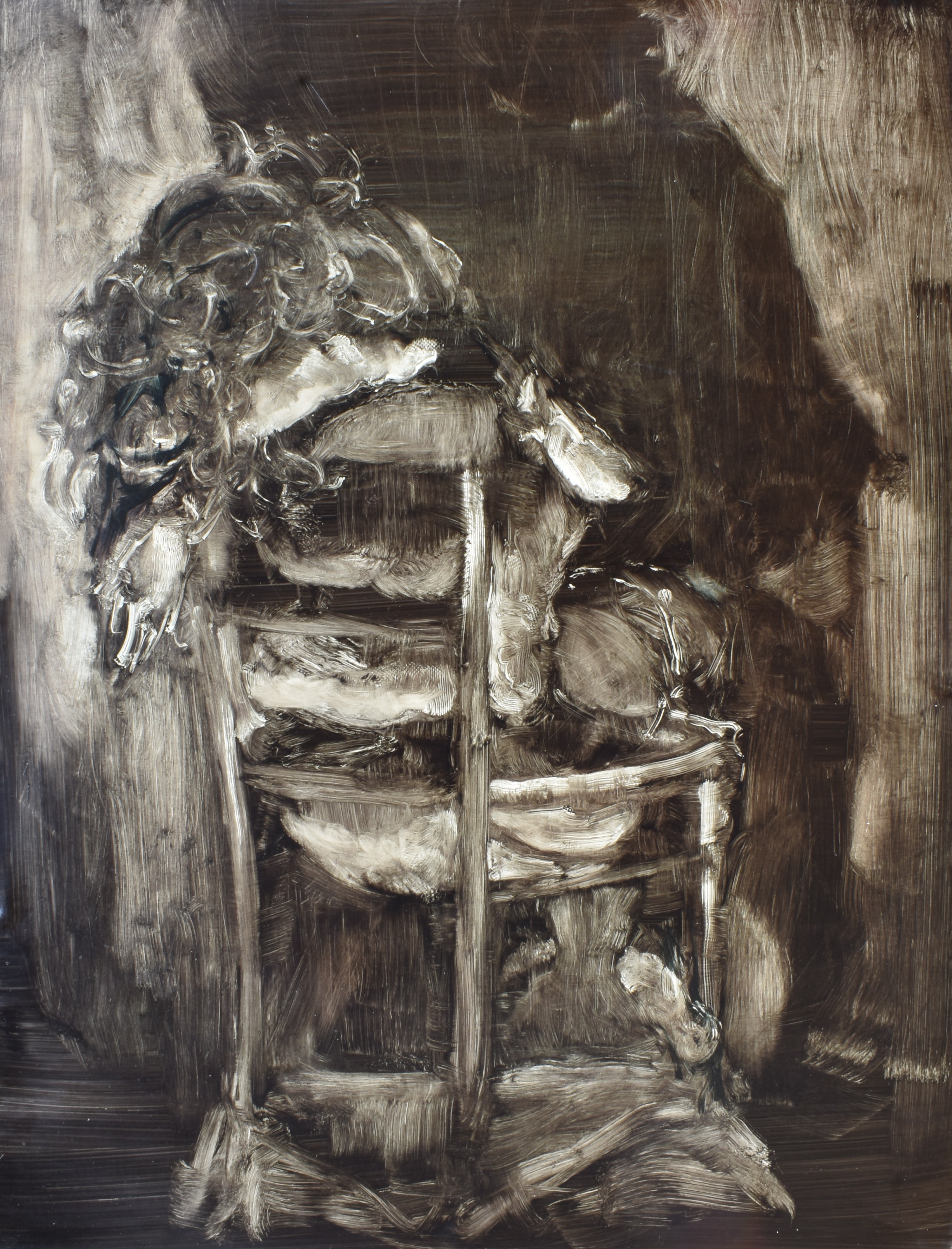 Židle, 2023, 85×120 cm