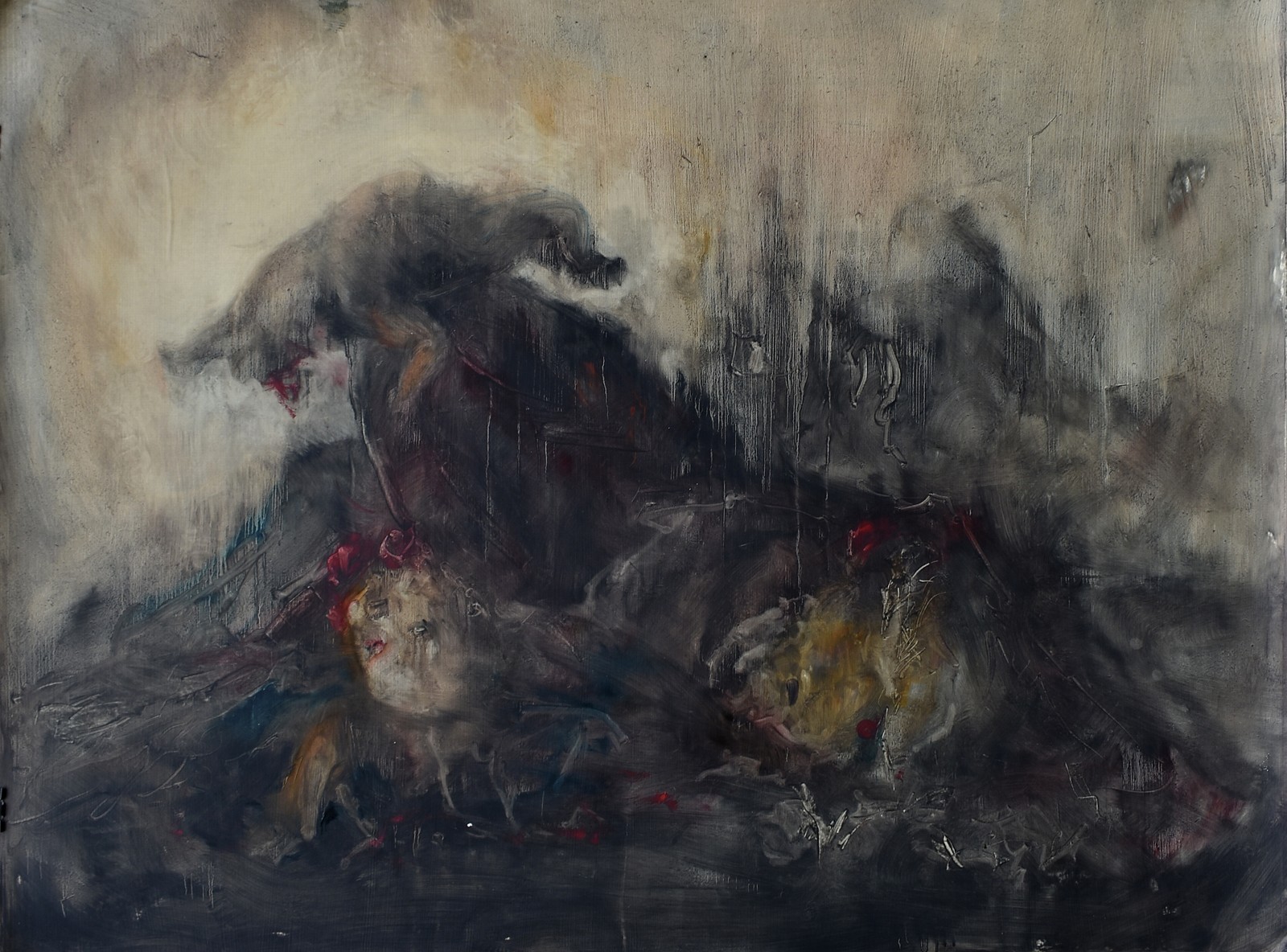 Zlá matka VI, 2023, 88×125 cm