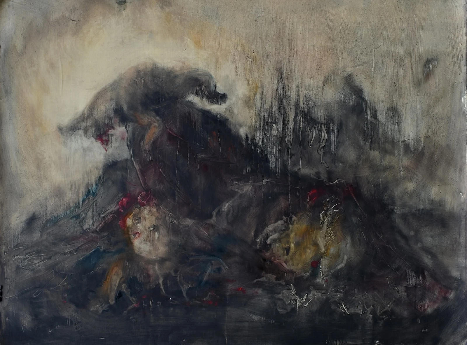 Zlá matka VI, 2023, 88×125 cm